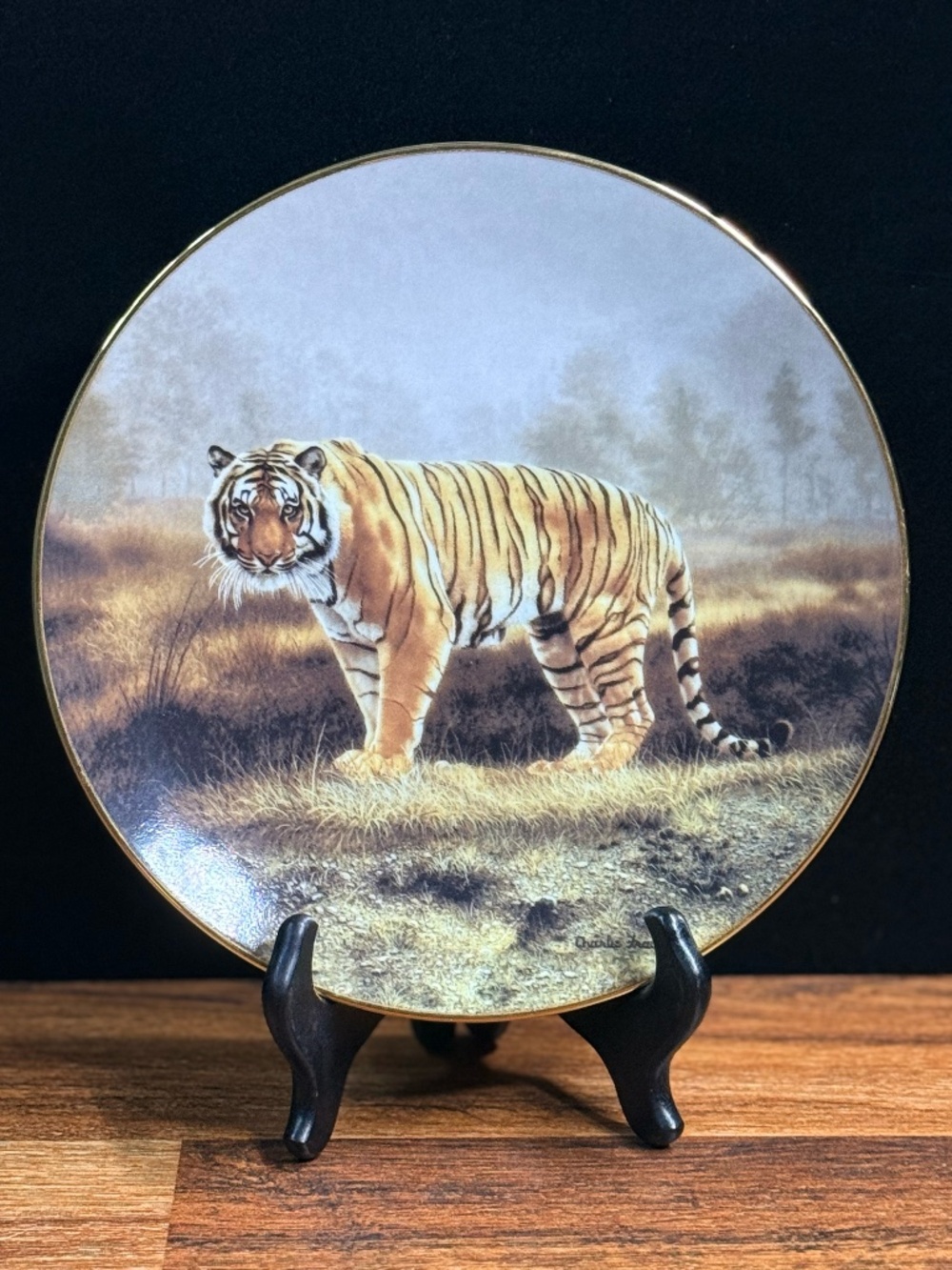 W.L. George “Royal Bengal” by Charles Fracé Collector Plate
